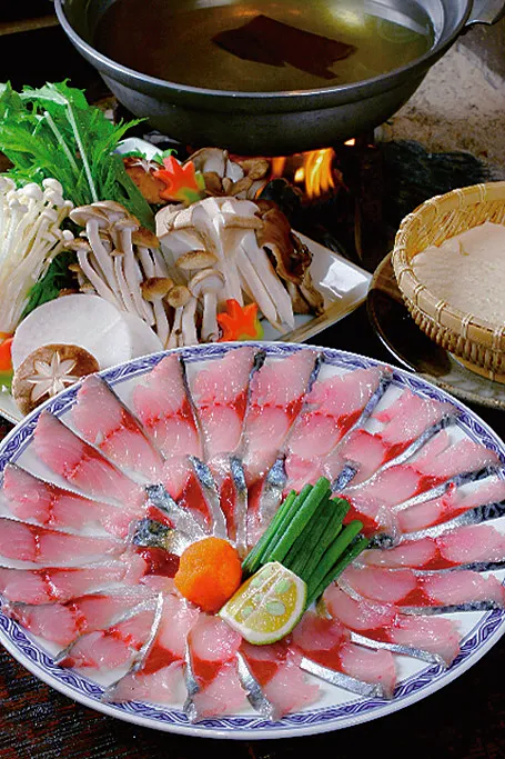 Mackerel shabu-shabu